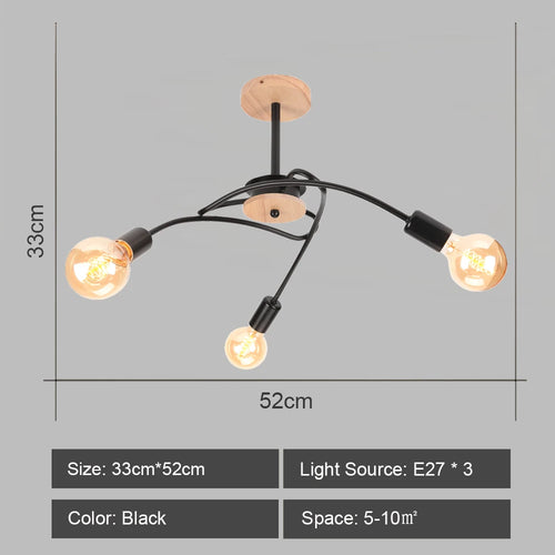 lustre sputnik moderne style industriel pour intérieur élégant - vue 13 sur 19