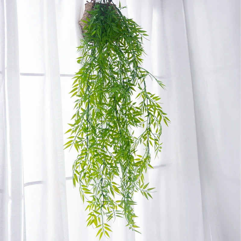 plantes suspendues en plastique pour décoration intérieure et extérieure - vue 2 sur 5