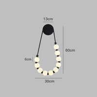 Applique murale de chevet style minimaliste crème italienne