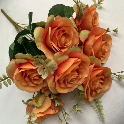 bouquets de roses artificielles pour décoration intérieure et extérieure - vue 17 sur 17