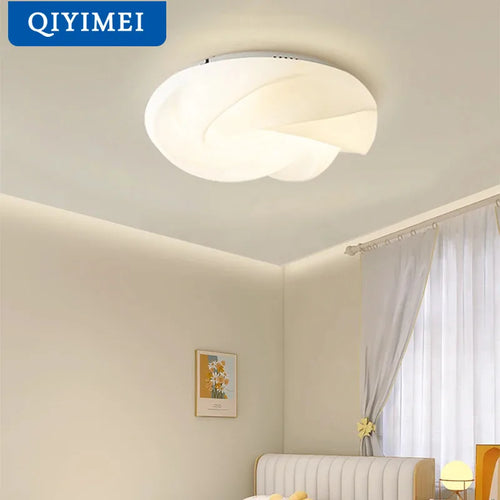 lustre led moderne pour décoration d'intérieur en forme de couronne - vue 6 sur 12