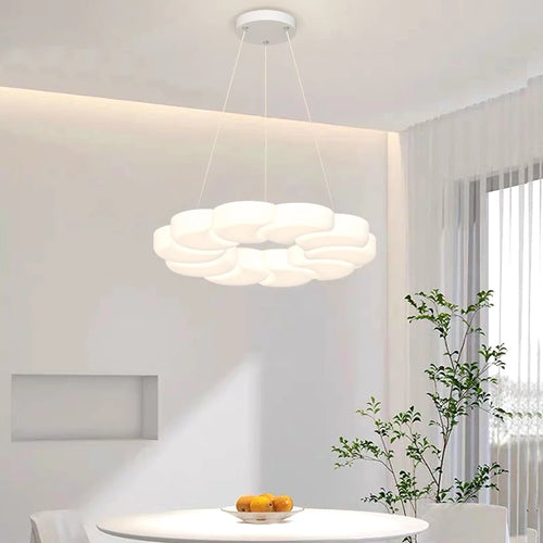 plafonnier led moderne en cristal pour intérieur élégant - vue 3 sur 9