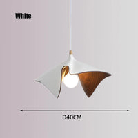 lustre moderne en résine led design créatif