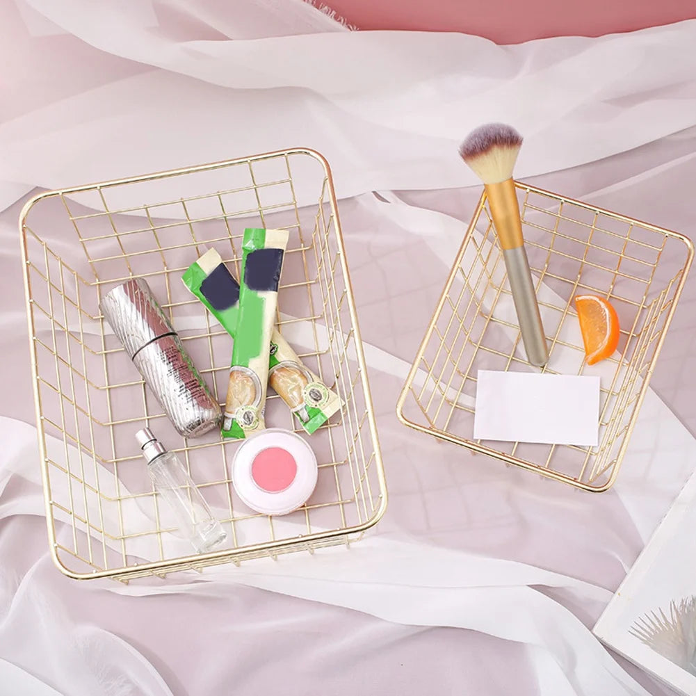 panier de rangement en fer pour toutes les pièces - vue 6 sur 6