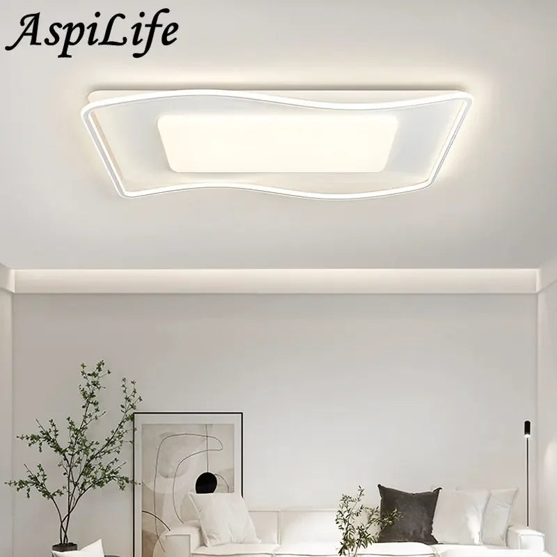 plafonnier led lumière maison salon chambre enfants étude cuisine luminaire - vue 4 sur 11