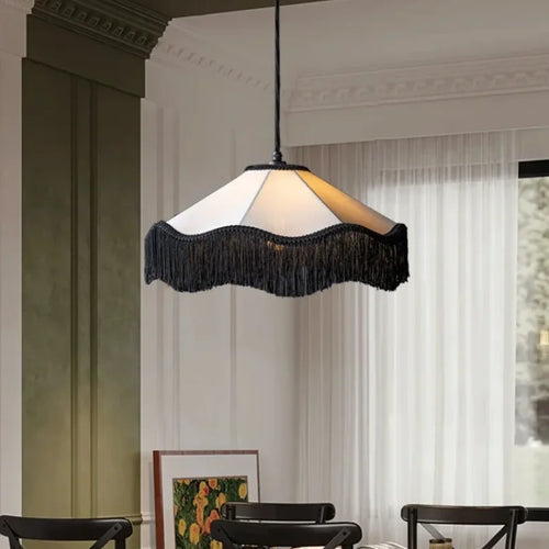 lustre rétro français vintage style américain pour intérieur élégant - vue 2 sur 8