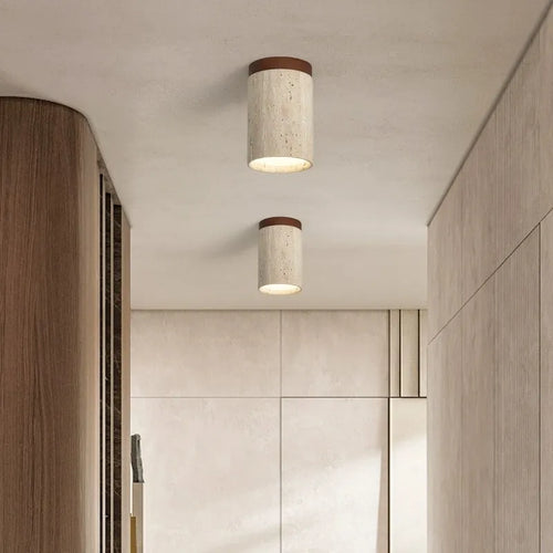 plafonnier led moderne en marbre pour décoration intérieure - vue 7 sur 11