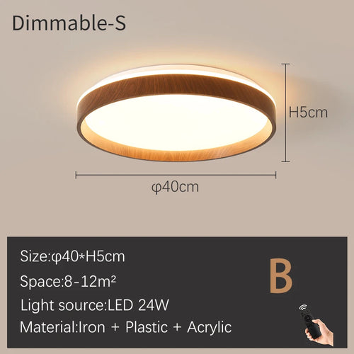 Plafonniers lune moderne LED à intensité variable - vue 14 sur 17