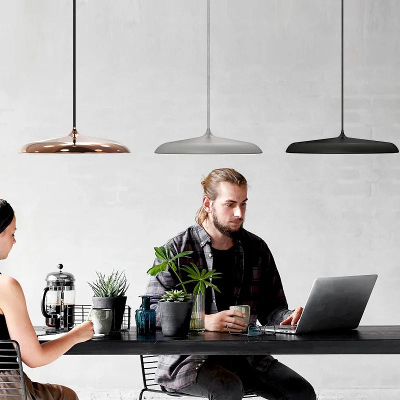 lustres modernes minimalistes lampes led pour bar et table - vue 4 sur 22