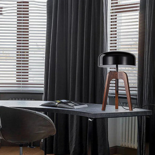 Pileo Porada – lampadaire classique en bois - vue 4 sur 10