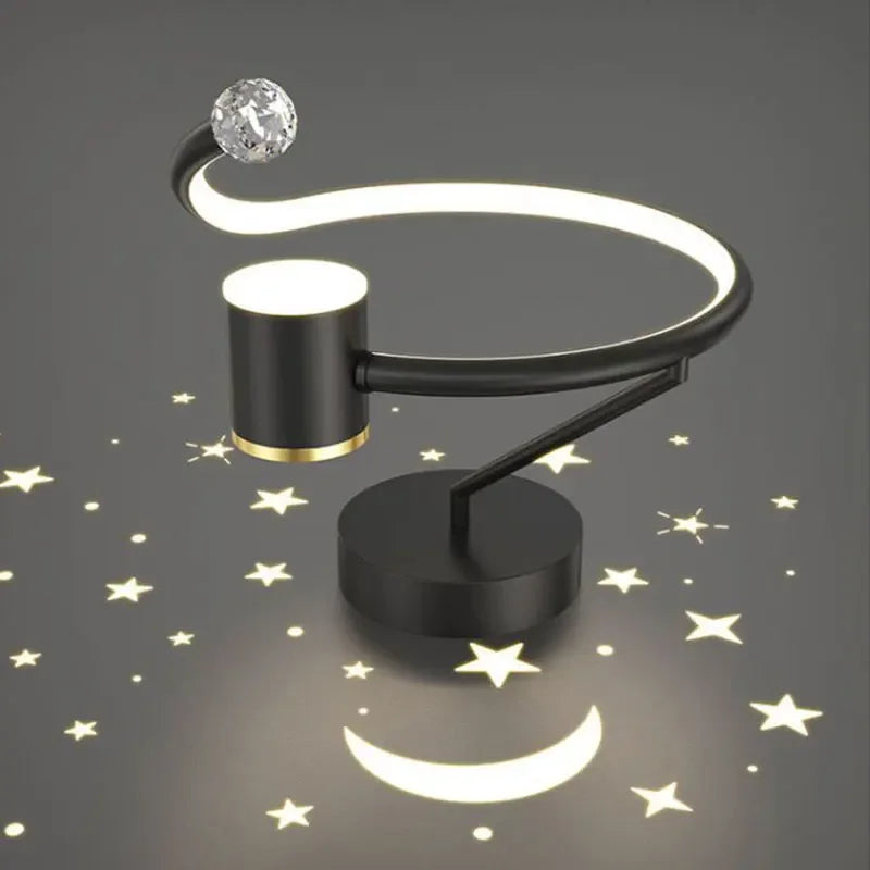Plafonnier led minimaliste ciel étoilé éclairage intérieur - vue 4 sur 8
