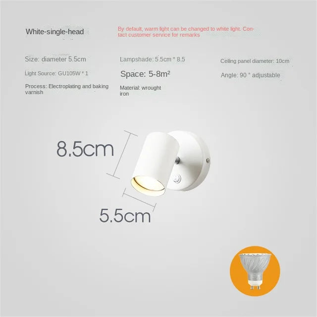 haoze gu10 led plafonniers maison magasin - vue 8 sur 17