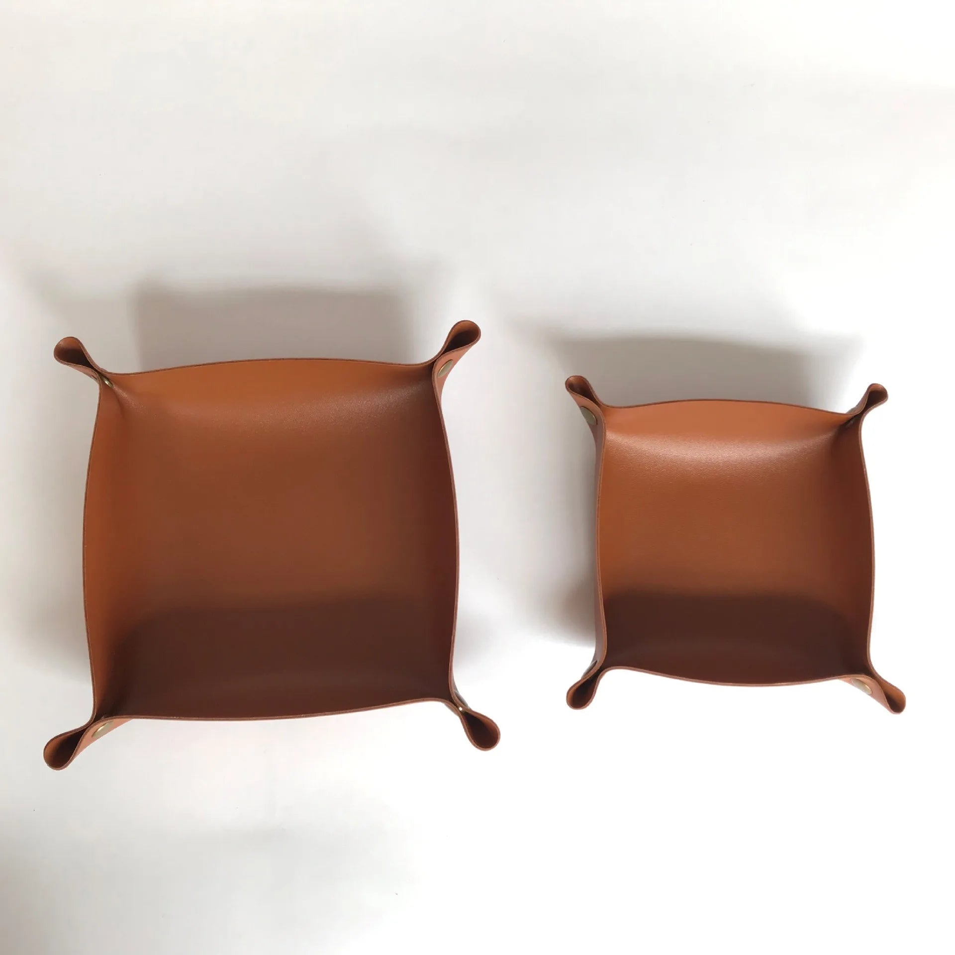 plateau de rangement en cuir pour bureau pliant décoratif - vue 11 sur 14