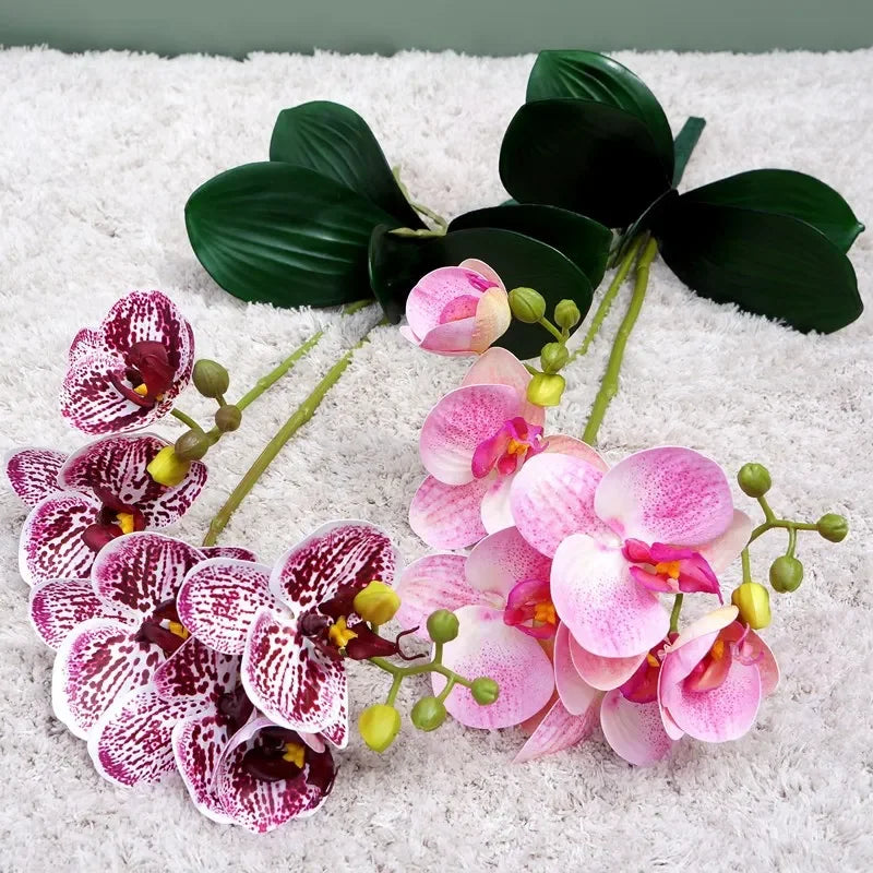fleurs artificielles orchidées papillon pour décoration de mariage - vue 4 sur 13