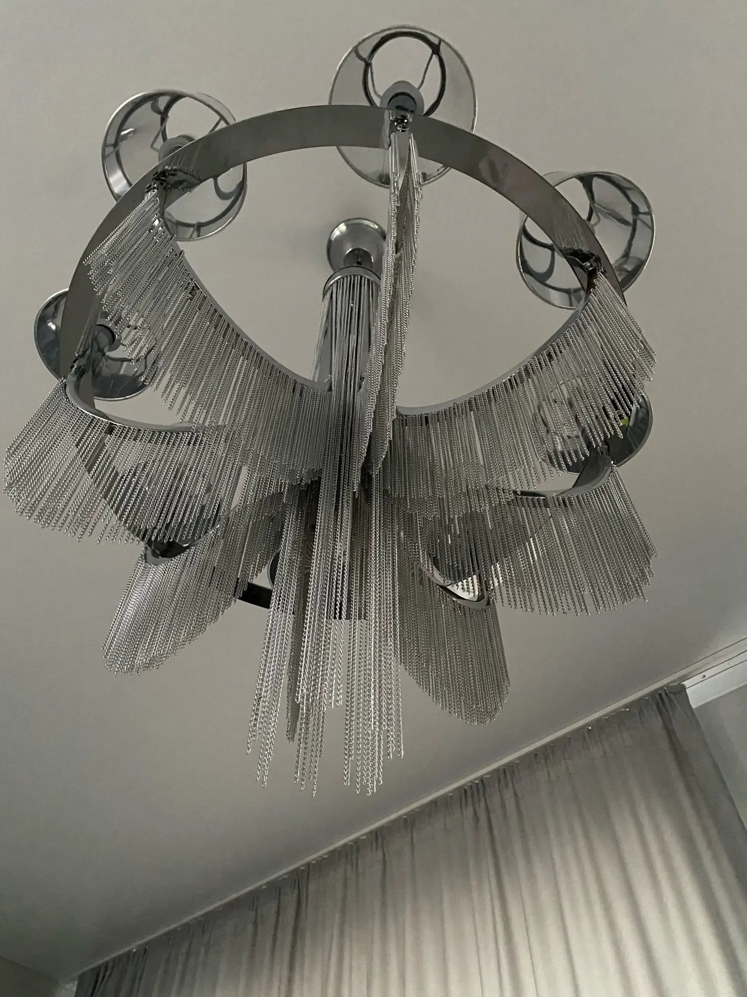 lustre de luxe pour mariage entrée et décoration élégante - vue 7 sur 15