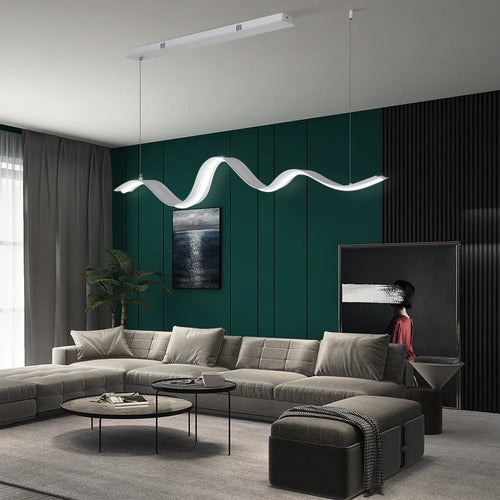 lustre dimmable créatif avec télécommande pour éclairage moderne - vue 4 sur 6