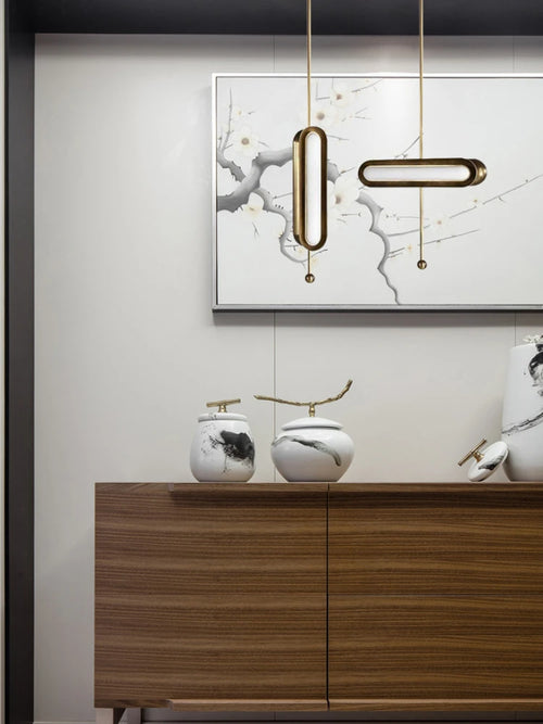 suspension minimaliste créative pour éclairage moderne et élégant - vue 3 sur 9