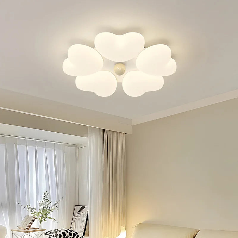 lustre moderne coeur d'amour pour enfants romantique - vue 4 sur 8