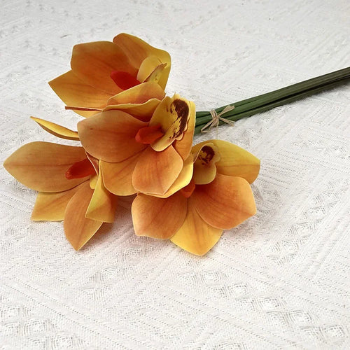 bouquet de fleurs artificielles pour décoration chaleureuse et moderne - vue 9 sur 10