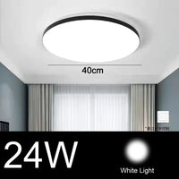 plafonnier led moderne ultra mince en acrylique pour un éclairage élégant