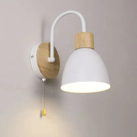 applique nordique moderne macaron avec interrupteur led décoration maison