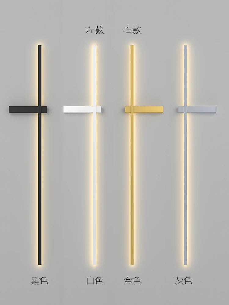 applique murale minimaliste moderne pour ligne de fond télévision - vue 5 sur 8