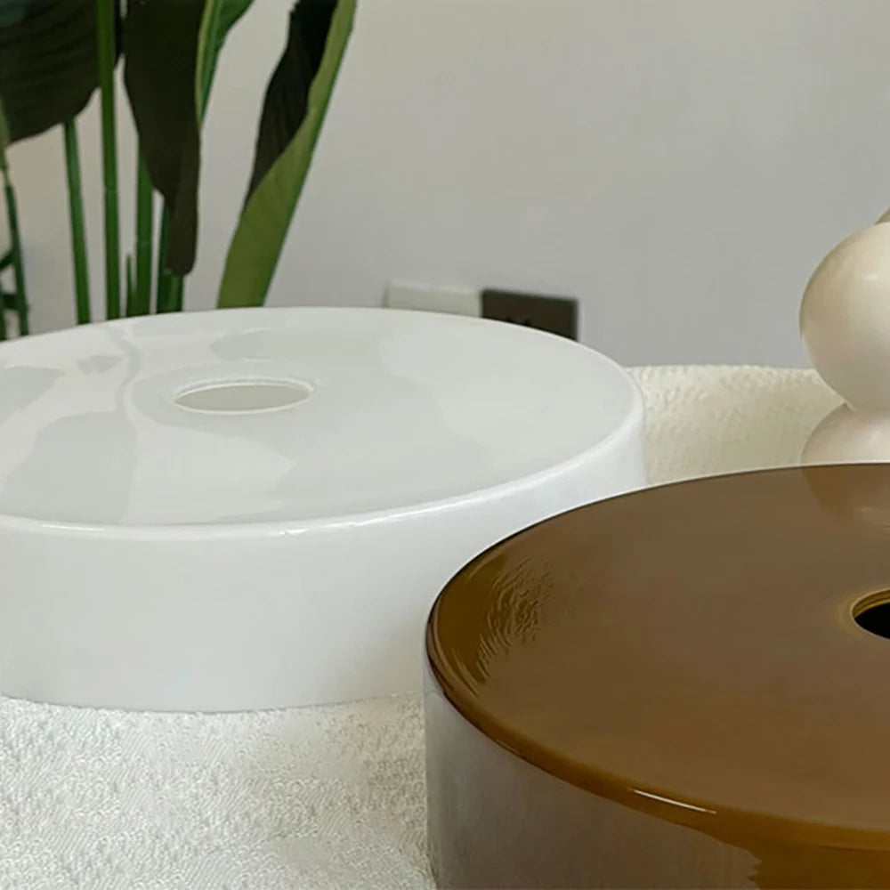 lampe suspendue nordique en verre pour décoration intérieure - vue 6 sur 15