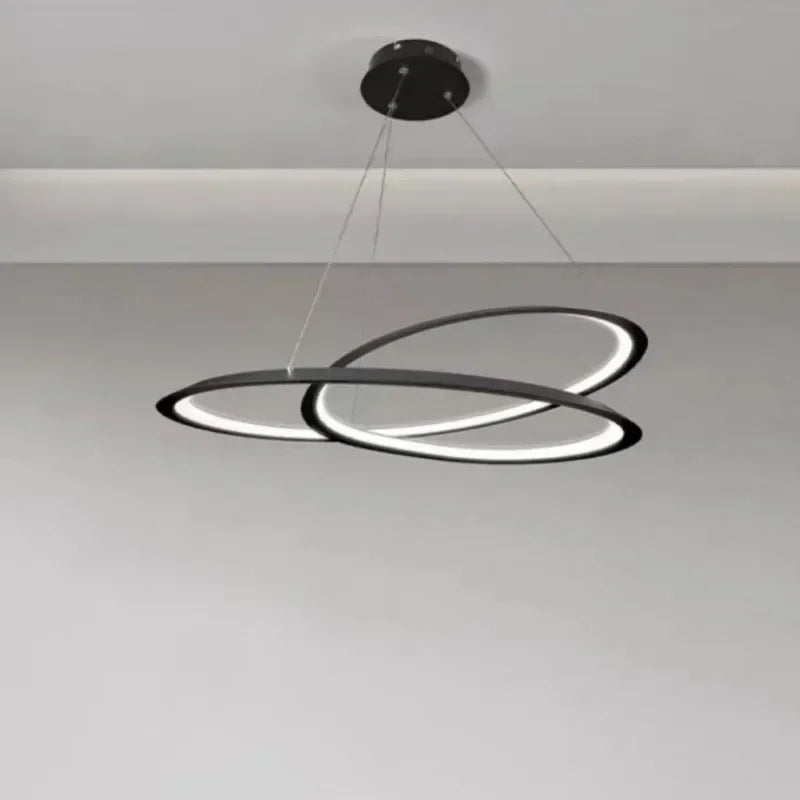 Lustre LED suspendu au design moderne - vue 2 sur 15