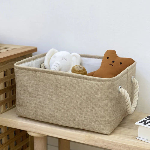 panier de rangement pliable pour vêtements et fournitures diverses - vue 10 sur 12