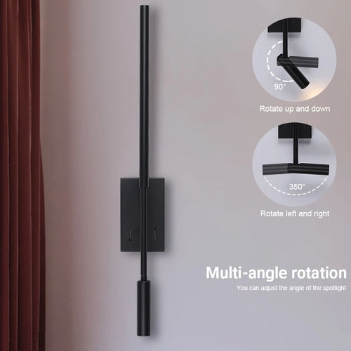 applique led moderne pour décoration canapé - vue 4 sur 9