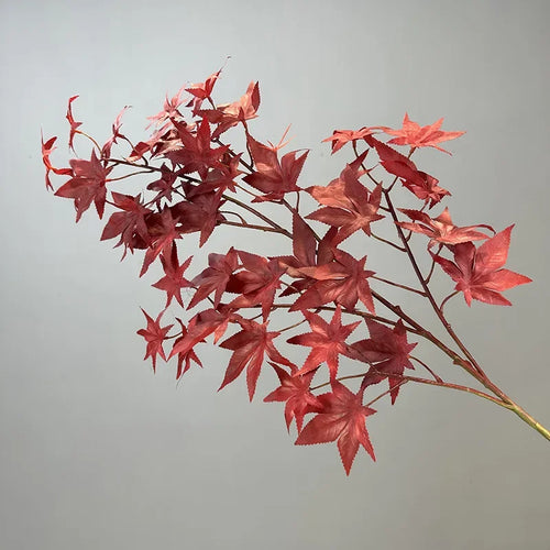 plantes artificielles en soie décoratives feuillage d'érable pour intérieur - vue 11 sur 10