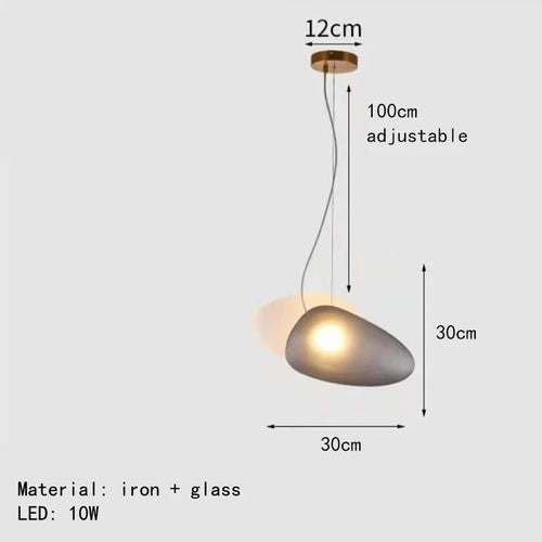 suspension LED design moderne avec fil réglable