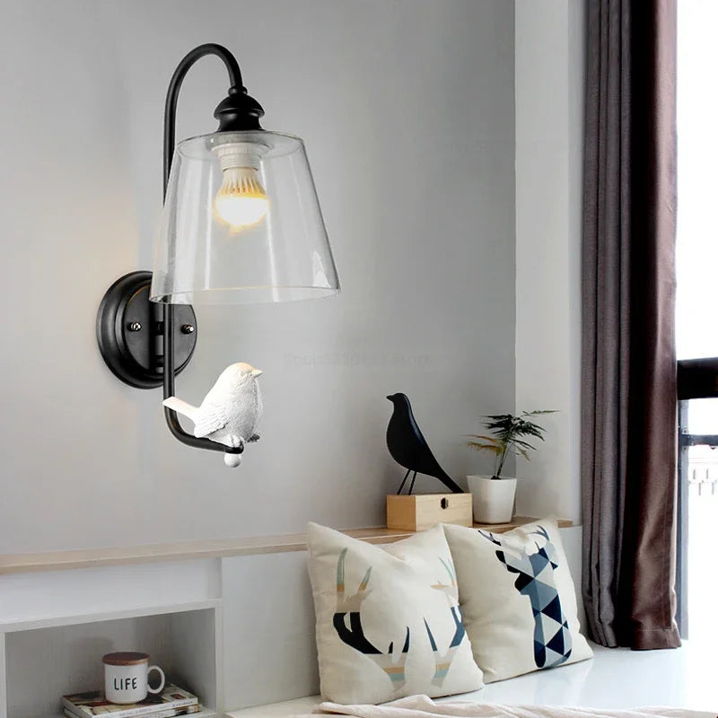 applique murale moderne en résine forme d'ange décorative lumineuse - vue 3 sur 12
