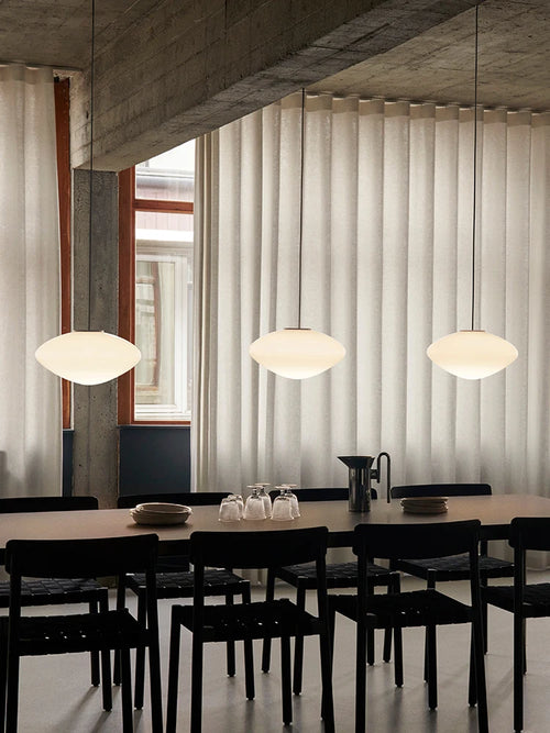 lustre en verre pour restaurant et hôtel décor antique - vue 5 sur 8