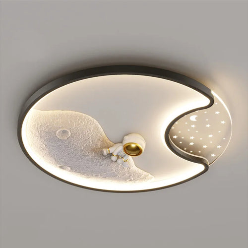 plafonnier led astronaute moderne pour chambre d'enfants - vue 5 sur 10