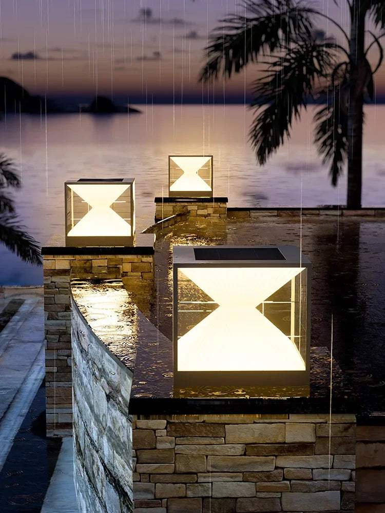 lampes solaires à led pour décoration extérieure de jardin - vue 1 sur 7