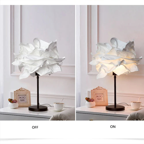 lampadaire créatif en papier avec poteau rétractable pour hôtel - vue 6 sur 15