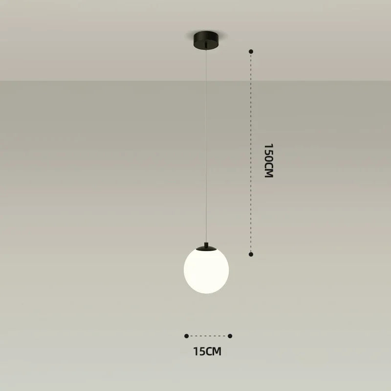 lampe suspendue nordique pour décoration intérieure - vue 10 sur 10