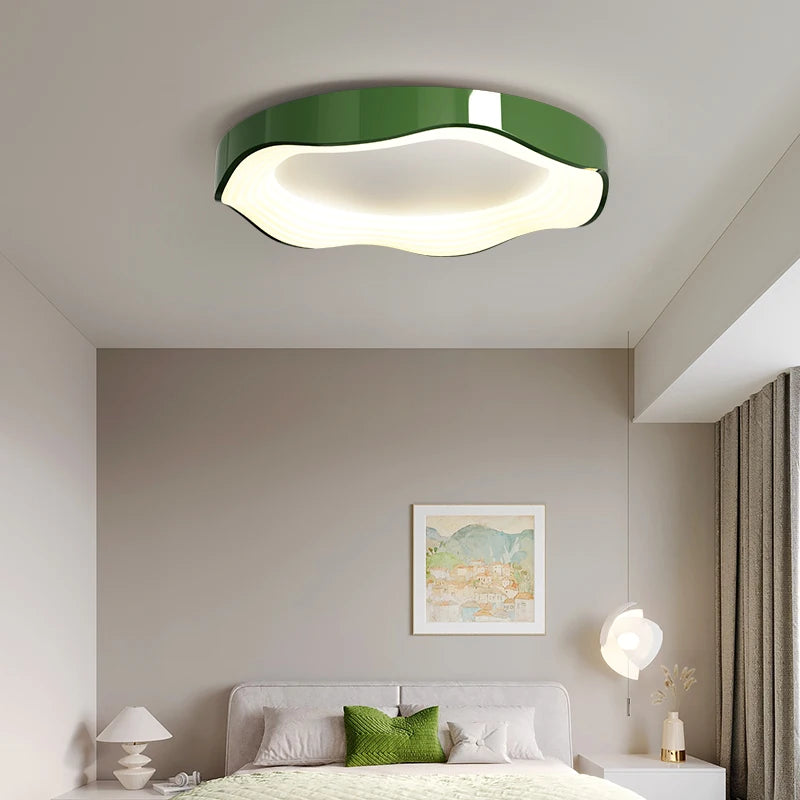 Plafonnier rond design moderne à leds pour décoration intérieure créative - vue 6 sur 9