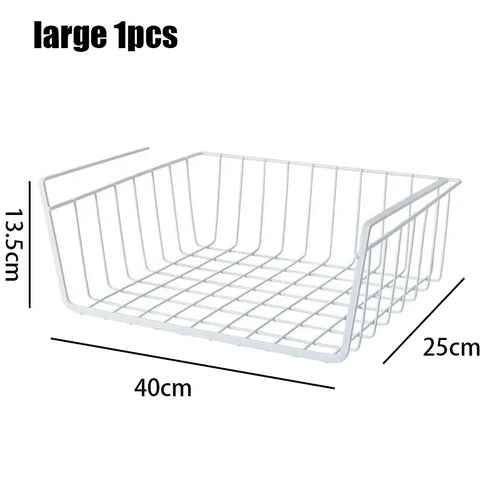 panier de rangement multifonction pour cuisine et bureau - vue 12 sur 12