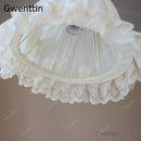 lampes de table en tissu style princesse décoratives à LED