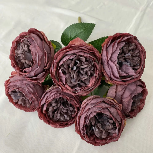 bouquet de roses artificielles décoratif pour mariage et événements - vue 2 sur 16