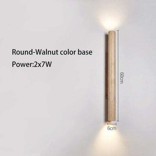 Applique murale longue Led en pierre - vue 9 sur 21