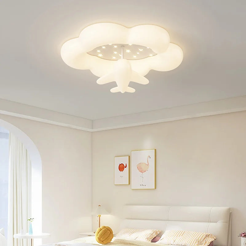 plafonnier pétales de vent éclairage décoratif pour intérieur - vue 3 sur 7
