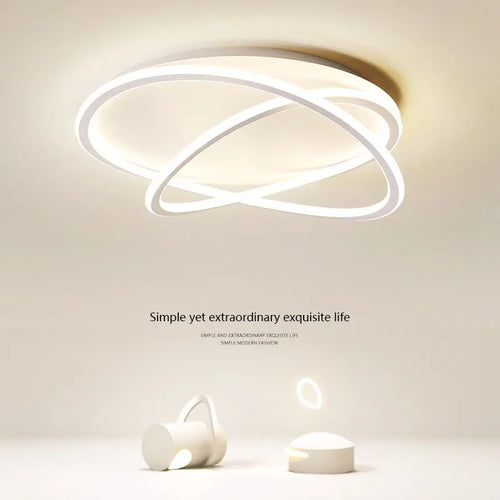Plafonnier design moderne à leds pour intérieur de maison - vue 5 sur 8