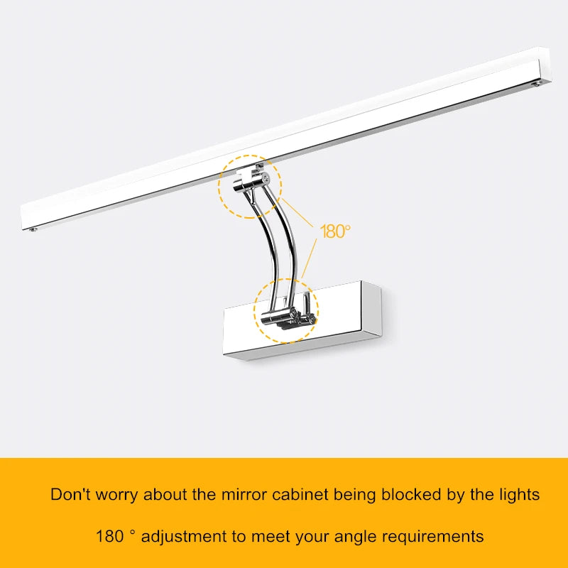 lampe à poser led en acier inoxydable design moderne et minimaliste - vue 3 sur 22