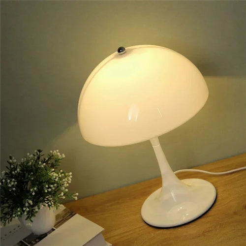 lampe table champignon moderne led chambre maison bureau lecture - vue 4 sur 9