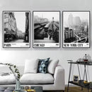 photographie vintage noir et blanc architecture urbaine new york paris