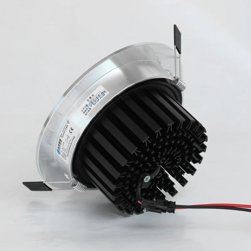 lot de 6 ou 12 spots led encastrables à intensité variable lumineux - vue 3 sur 7
