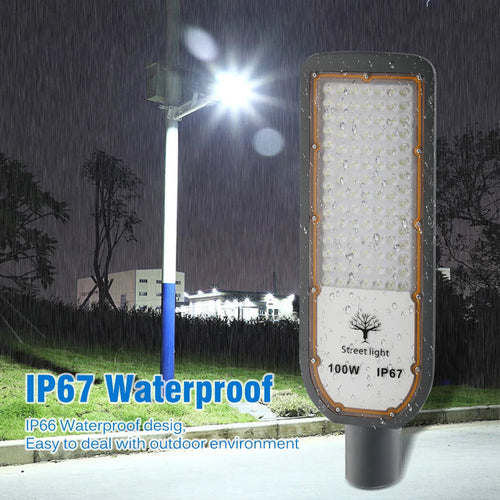 lampadaire led étanche ultra lumineux éclairage de sécurité extérieur - vue 5 sur 10